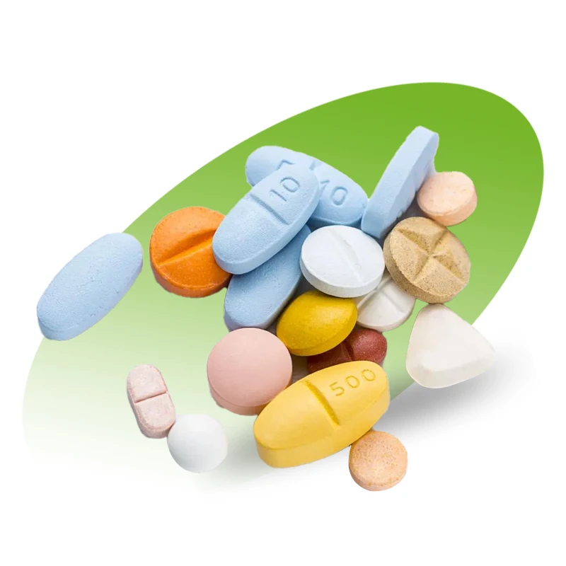 Premix lapisan film tipis Shine Health untuk tablet farmasi