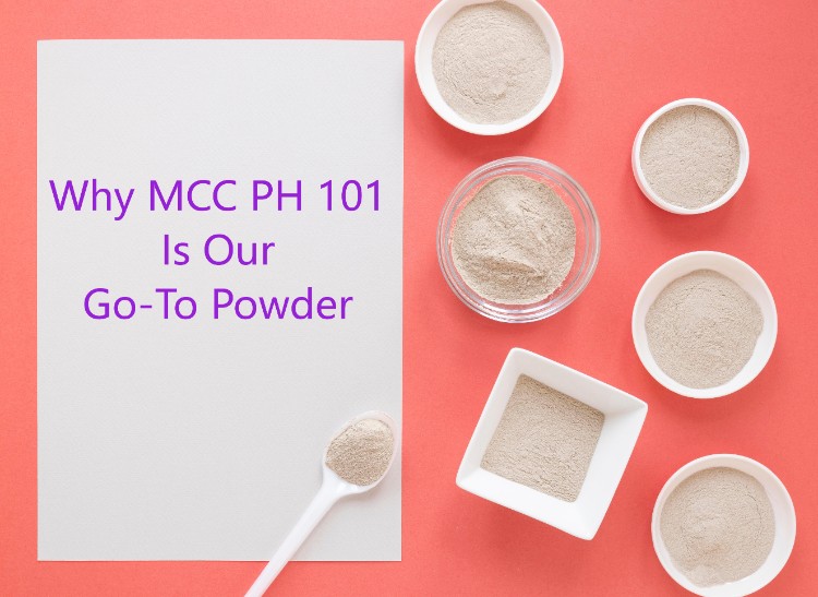 لماذا يُعد مسحوق MCC PH 101 خيارنا الأمثل؟