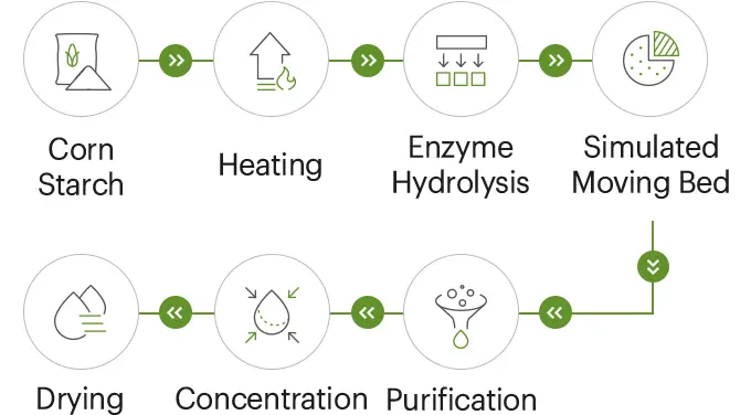 dietary fiber production process