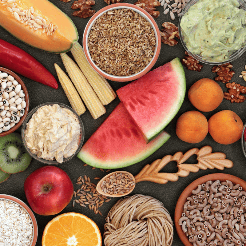 المضافات الغذائية منخفضة السعرات الحرارية والألياف الغذائية