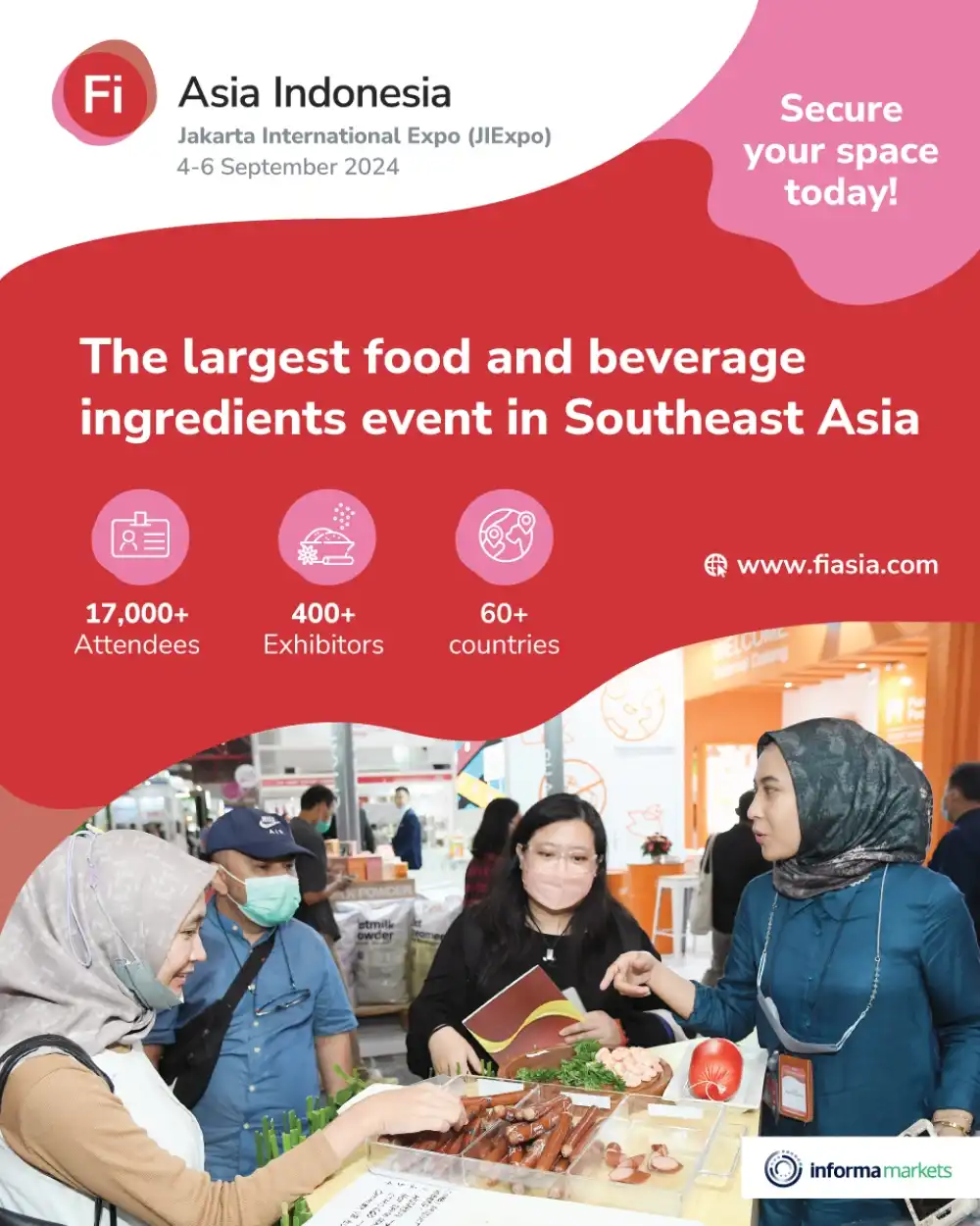 Nguyên liệu thực phẩm Triển lãm Thương mại Châu Á Indonesia 2024