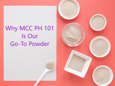 لماذا يعتبر MCC PH 101 هو المسحوق المفضل لدينا