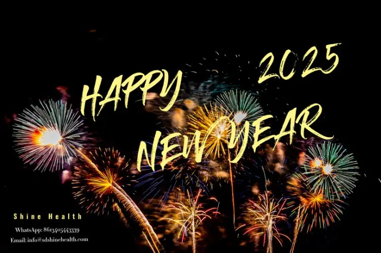 Feliz año nuevo 2025 - El equipo de Shine Health Food Ingredients Feliz año nuevo 2025 - El equipo de Shine Health Food Ingredients