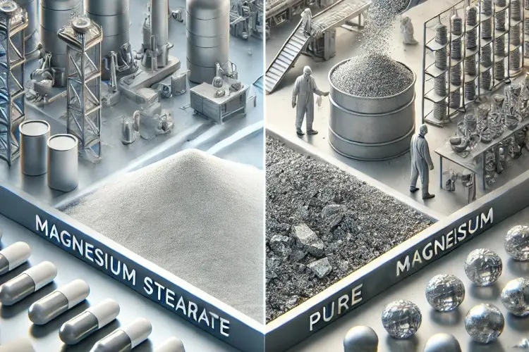 Magiê Stearate có giống như Magiê không? Magiê Stearate có giống như Magiê không?