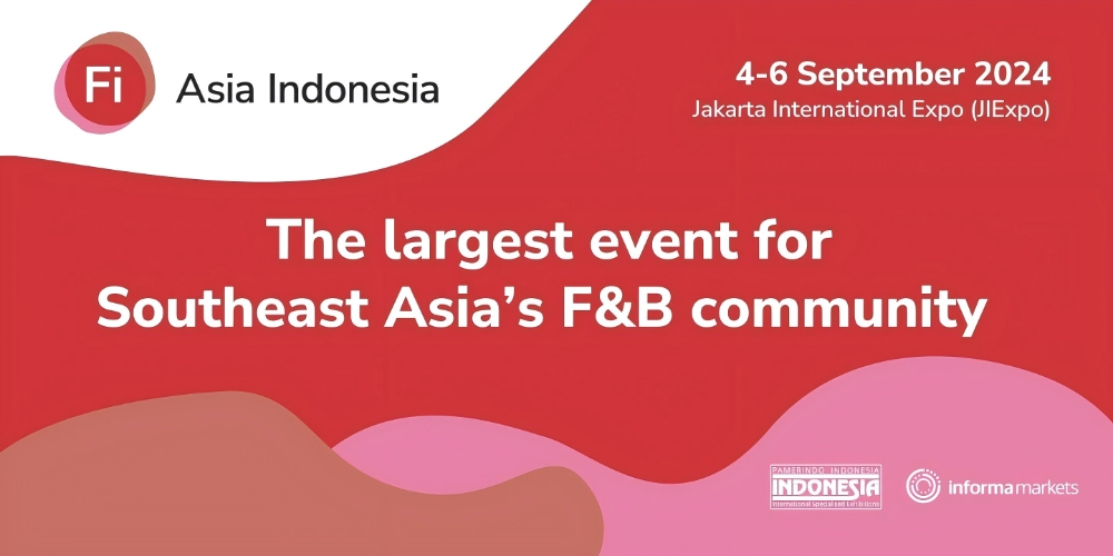 المكونات الغذائية المعرض التجاري الآسيوي إندونيسيا 2024