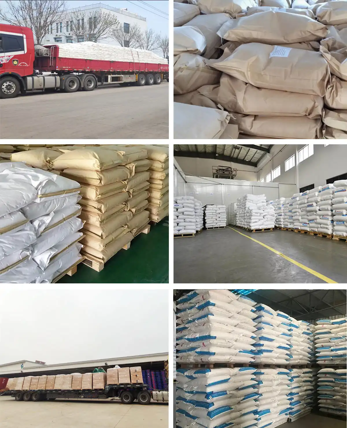 Resistant dextrin packaging in 25 kg kraft bags